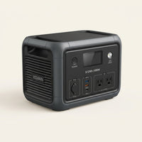 1800W Solar Generator Lifepo4 Battery Home Outdoor Emergency Portable Power Station with Wireless Charging — Studio Shot