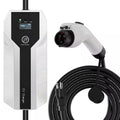 20 Ft 110-240-Volt Portable Electric Car Charger Level 1 2 16A Adjustable Plug-In Hybrid EV LCD Screen