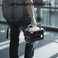 1800W Solar Generator Lifepo4 Battery Home Outdoor Emergency Portable Power Station with Wireless Charging